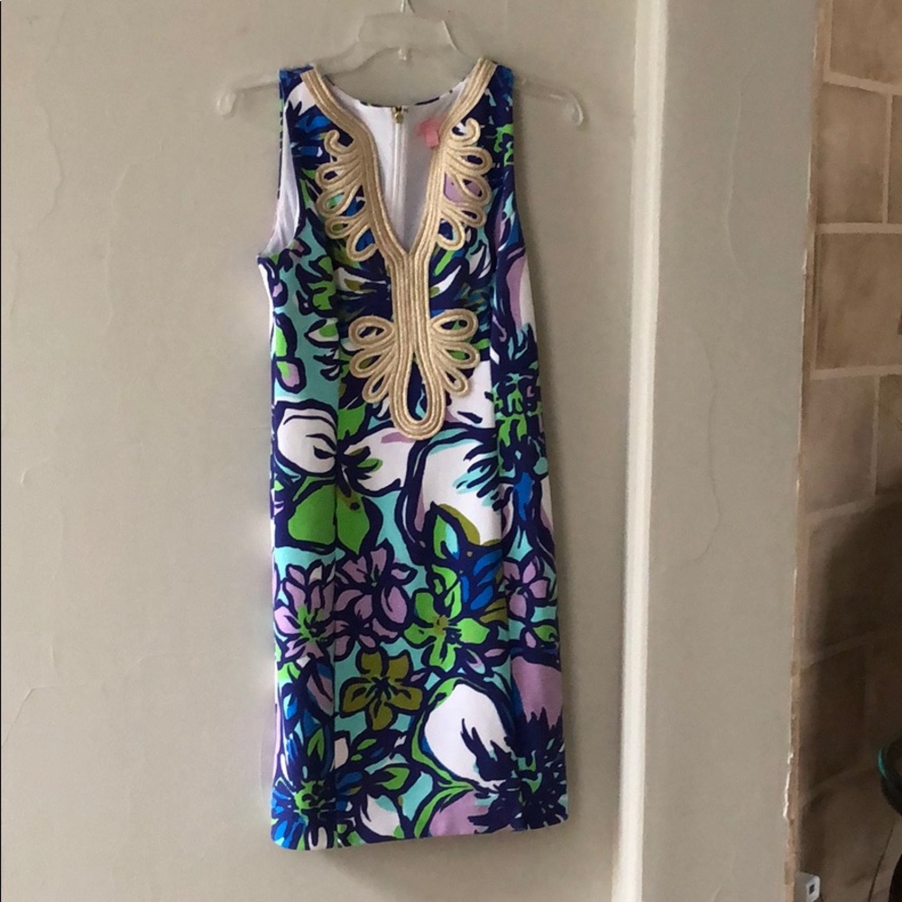 Lilly Pulitzer Janice Shift Dress Catwalk S